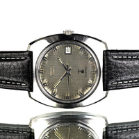 Longines Ultronic Jumbo - Reference 8477-1 - Tuning Fork Movement - Linen Silver Dial - c.1970