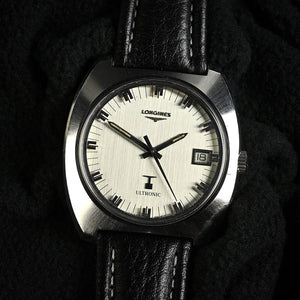 Longines Ultronic Jumbo - Reference 8477-1 - Tuning Fork Movement - Linen Silver Dial - c.1970
