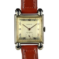 Marvin - An Art Deco Style Dress Watch - Teardrop Sculpted Lugs - c.1950s