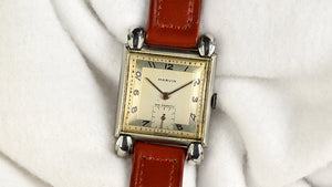 Marvin - An Art Deco Style Dress Watch - Teardrop Sculpted Lugs - c.1950s