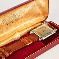 Marvin - An Art Deco Style Dress Watch - Teardrop Sculpted Lugs - c.1950s