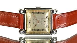 Marvin - An Art Deco Style Dress Watch - Teardrop Sculpted Lugs - c.1950s