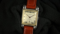 Marvin - An Art Deco Style Dress Watch - Teardrop Sculpted Lugs - c.1950s
