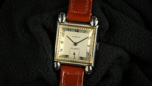 Marvin - An Art Deco Style Dress Watch - Teardrop Sculpted Lugs - c.1950s