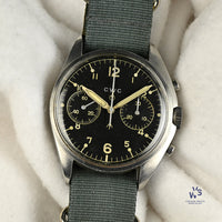 A military Issue RAF Pilots CWC Chronograph ’Fab Four’ - Vintage Watch Specialist
