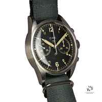 A military Issue RAF Pilots CWC Chronograph ’Fab Four’ - Vintage Watch Specialist