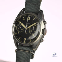 A military Issue RAF Pilots CWC Chronograph ’Fab Four’ - Vintage Watch Specialist