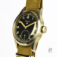 A Very Rare and Collectable Grana Dirty Dozen - World War II Issued Soldiers Watch - c.1944 - Vintage Watch Specialist