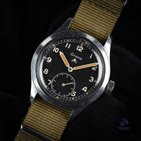 A Very Rare and Collectable Grana Dirty Dozen - World War II Issued Soldiers Watch - c.1944 - Vintage Watch Specialist