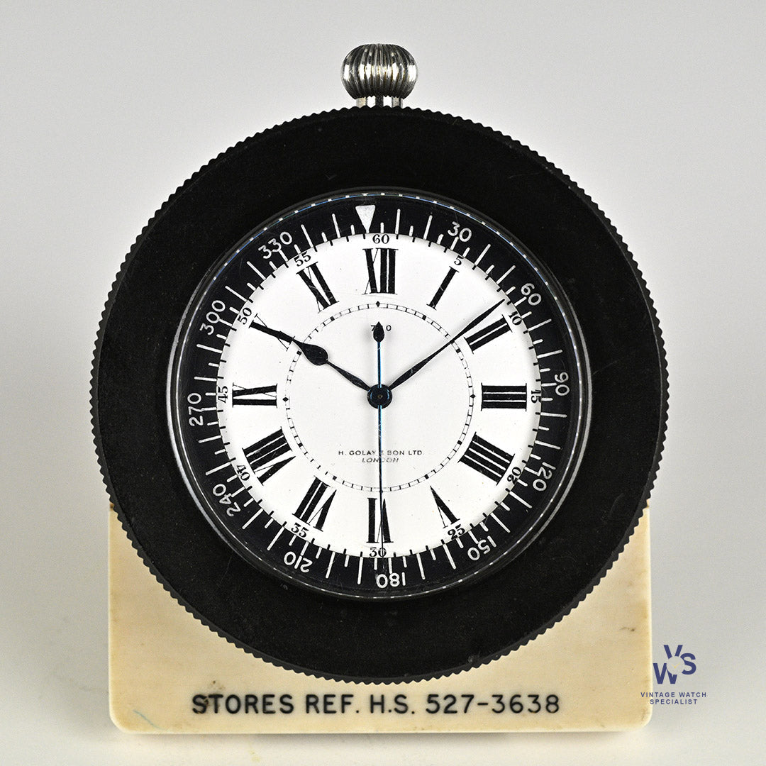 Flying MercuryFloristマーキュリーボイスメーター1920's A WW2 Fairey Swordfish Aeroplane Dashboard Watch Number 720 by H