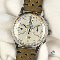 Angelus Chronodato Jumbo Chronograph - Fantastic Condition - c.1940s - Vintage Watch Specialist