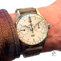 Angelus Chronodato Jumbo Chronograph - Fantastic Condition - c.1940s - Vintage Watch Specialist