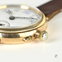 Anonymous Dial Borgel Case Officers Trench Watch - Vintage Watch Specialist