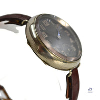 Anonymous Dial - Military Engravings - Trench Watch - Black Dial - c.1917 - Vintage Watch Specialist