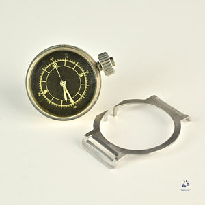 Anonymous - WWII Mission Timer - Case Back Engraved M300 - Single Pusher Chronograph -Cal: 337 - Vintage Watch Specialist