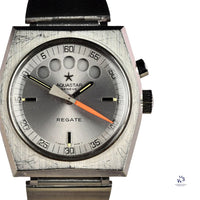 Aquastar Regate Automatic Yacht Timer - Lemania Movement - c.1970s - Vintage Watch Specialist
