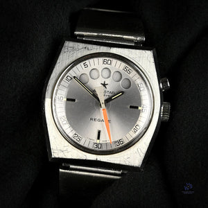 Aquastar Regate Automatic Yacht Timer - Lemania Movement - c.1970s - Vintage Watch Specialist