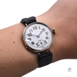 Avia - Military WW1 Silver Trench Watch - Issued to 39th Garhwal Rifles - British Indian Army - Vintage Watch Specialist