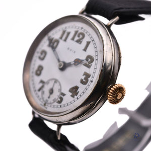 Avia - Military WW1 Silver Trench Watch - Issued to 39th Garhwal Rifles - British Indian Army - Vintage Watch Specialist