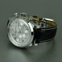Baume & Mercier Ref: 10005 ‘Capeland’ Chronograph Wristwatch with Spare OEM Strap - Vintage Watch Specialist