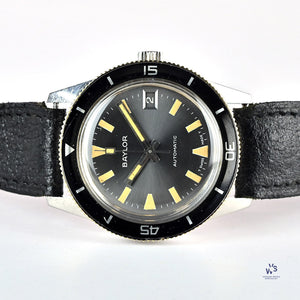 Baylor Automatic Diver ’Captain Cook’ - Stadium Bezel - c.1969 - Vintage Watch Specialist