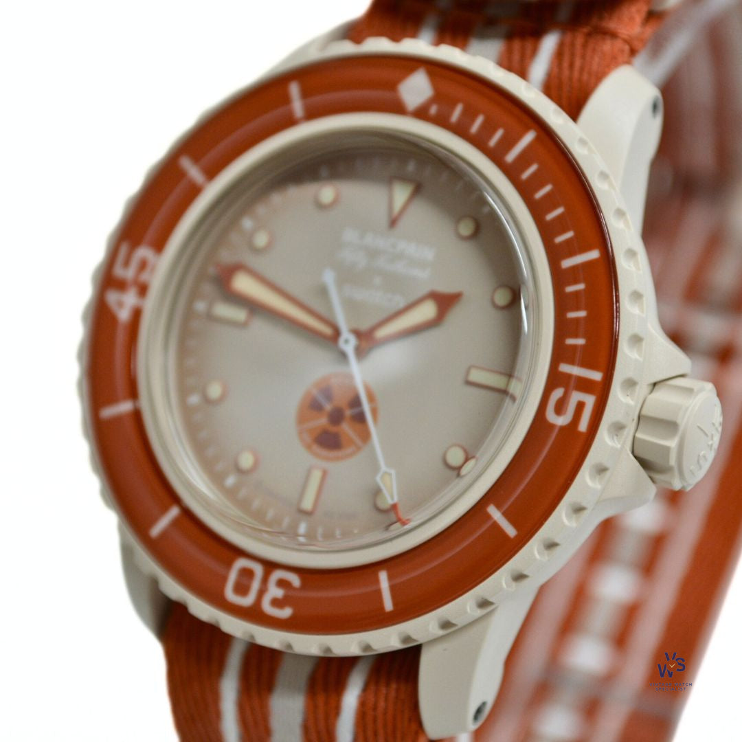 Blancpain x Swatch - Fifty Fathoms - Arctic Ocean SO35N100
