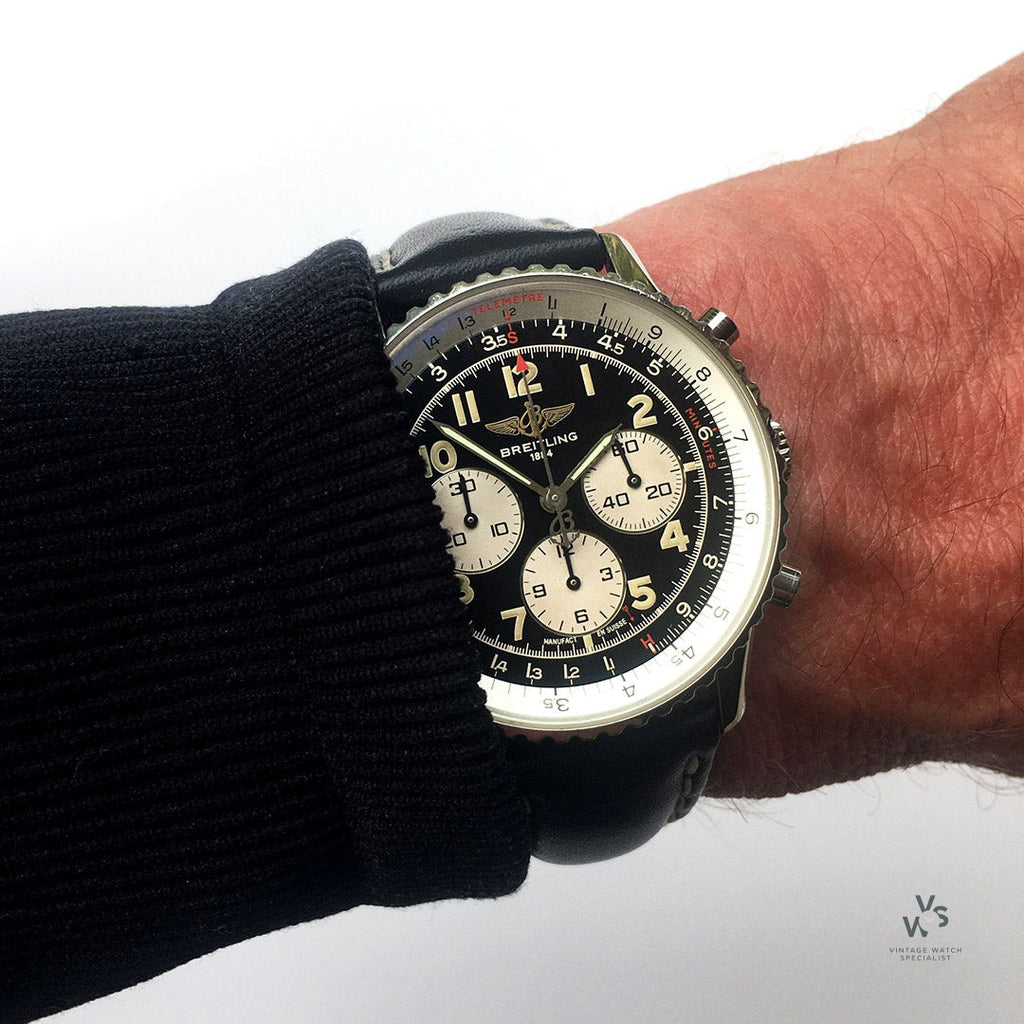 Breitling Navitimer 92 - Model ref: A30022 - 1996 - Box and Papers - Vintage Watch Specialist