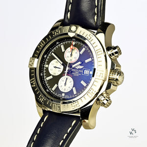 Breitling Super Avenger Chronograph 48 - Model Ref: A1337 111/BC 29 - Box and Papers - Vintage Watch Specialist