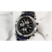 Breitling Super Avenger Chronograph 48 - Model Ref: A1337 111/BC 29 - Box and Papers - Vintage Watch Specialist