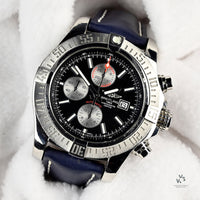 Breitling Super Avenger Chronograph 48 - Model Ref: A1337 111/BC 29 - Box and Papers - Vintage Watch Specialist