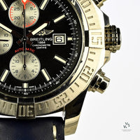 Breitling Super Avenger Chronograph 48 - Model Ref: A1337 111/BC 29 - Box and Papers - Vintage Watch Specialist