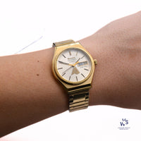 Bulova - Accutron Quartz - 10k Gold Plated - Dual-Day - c.1978 - Vintage Watch Specialist