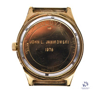 Bulova - Accutron Quartz - 10k Gold Plated - Dual-Day - c.1978 - Vintage Watch Specialist