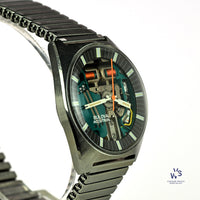 Bulova Accutron Spaceview - Skeleton Dial - Tuning Fork - c.1970s - Vintage Watch Specialist