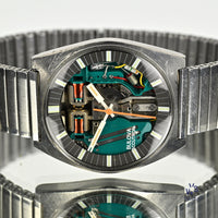Bulova Accutron Spaceview - Skeleton Dial - Tuning Fork - c.1970s - Vintage Watch Specialist
