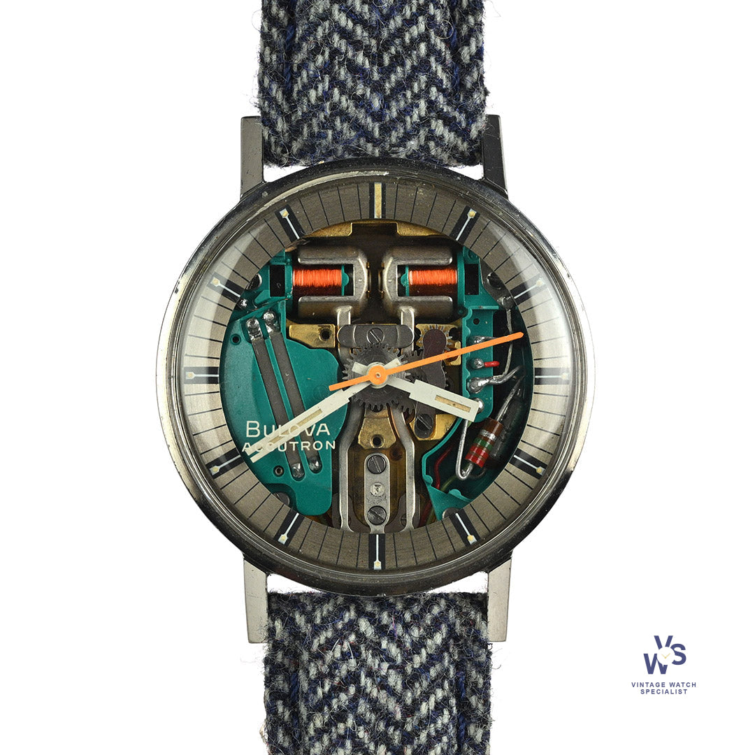 Bulova Accutron Spaceview - Skeleton Dial - Tuning Fork Movement