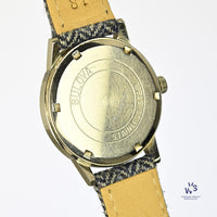 Bulova - Sport Timer Watch - Model Ref: 971 - Beautiful Blue Crosshair Dial - c.1969 - Vintage Watch Specialist