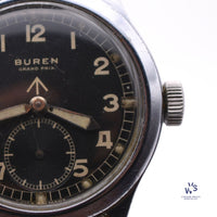 Buren Grand Prix - WWW Dirty Dozen - WW2 Military Watch - C.1945 - Vintage Watch Specialist