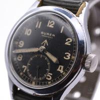 Buren Grand Prix - WWW Dirty Dozen - WW2 Military Watch - C.1945 - Vintage Watch Specialist