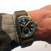 Buren Military WWW2 - Dirty Dozen - Original Condition - c.1944 - MoD Dial - Non Radium - Vintage Watch Specialist