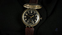 Buren WW1 Military Wristlet (Trench Watch) in a Silver Rolex Marked Case - Hallmarked 1916 - Vintage Watch Specialist