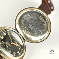 Buren WW1 Military Wristlet (Trench Watch) in a Silver Rolex Marked Case - Hallmarked 1916 - Vintage Watch Specialist