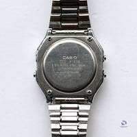 Casio WR Alarm Chrono - Stainless Steel A163W Vintage Watch Specialist