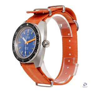 Certina Automatic DS-2 PH 200m (The Burton) - Blue Dial - c.1970 - Vintage Watch Specialist