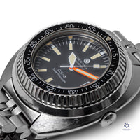 Certina Automatic DS-3 - Black Dial - Well Preserved - Papers - c.1970s - Vintage Watch Specialist