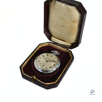 Chronometre - Savariaud - Russian - Art Deco Period - Pocket Watch - with Box - Vintage Watch Specialist