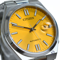Citizen Tsuyosa Automatic - Model Ref: NJ0150-56Z - Yellow Dial - Vintage Watch Specialist