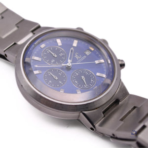 Citizen XC - Chronograph Quartz Sunburst Blue Dial c.1989 Vintage Watch Specialist