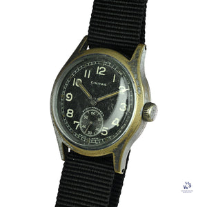 Civitas Military Wristwatch Vintage Watch Specialist