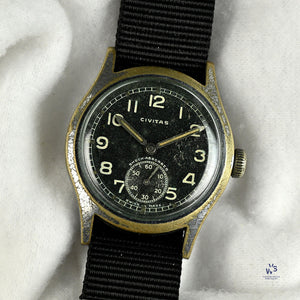 Civitas Military Wristwatch Vintage Watch Specialist